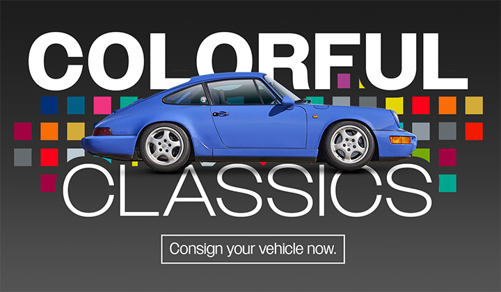 Colorful Classics - Deliver your vehicle now.