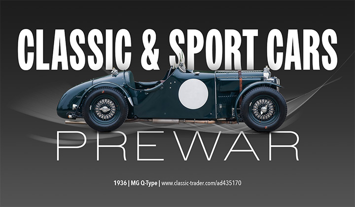 Classic & Sport Cars - Pre-War