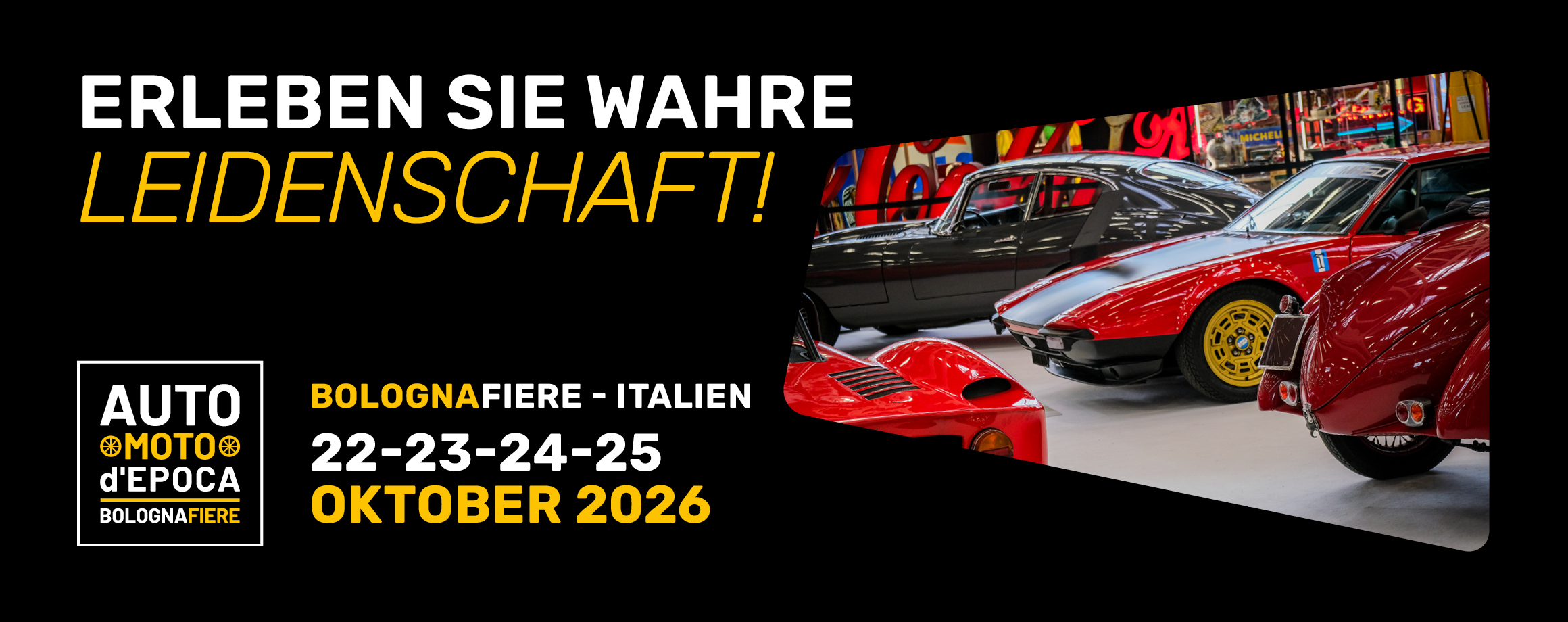 Auto e Moto d‘Epoca 2026