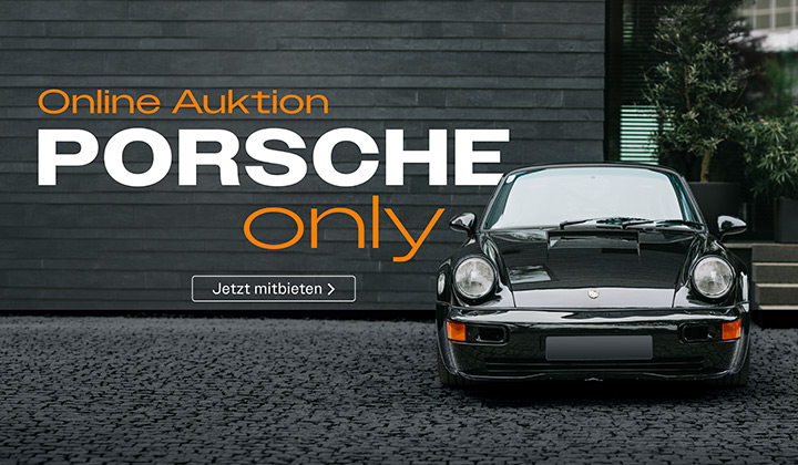 "Porsche only" Auktionsverkauf