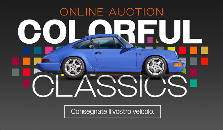 Colorful Classics - Consegnate il vostro veicolo.