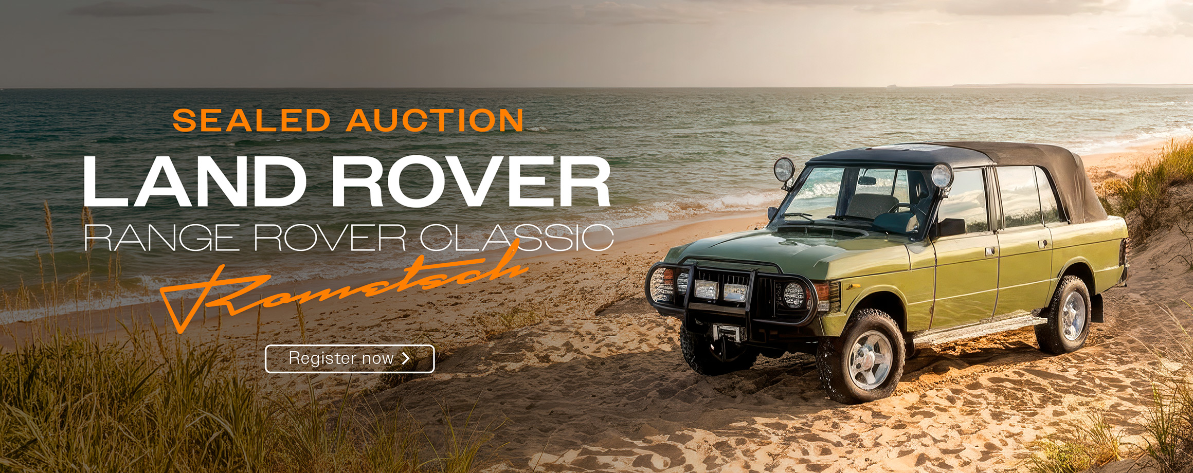 Land Rover Range Rover Classic Rometsch Sealed Auction